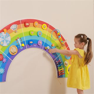 Wall activity panel - rainbow